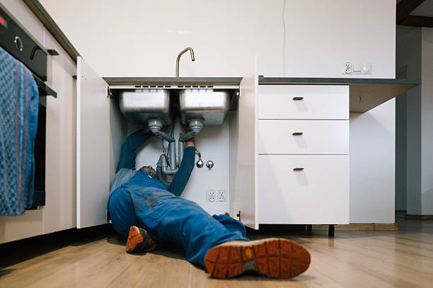 Professional Drain Cleaning technician working in Lionville, PA